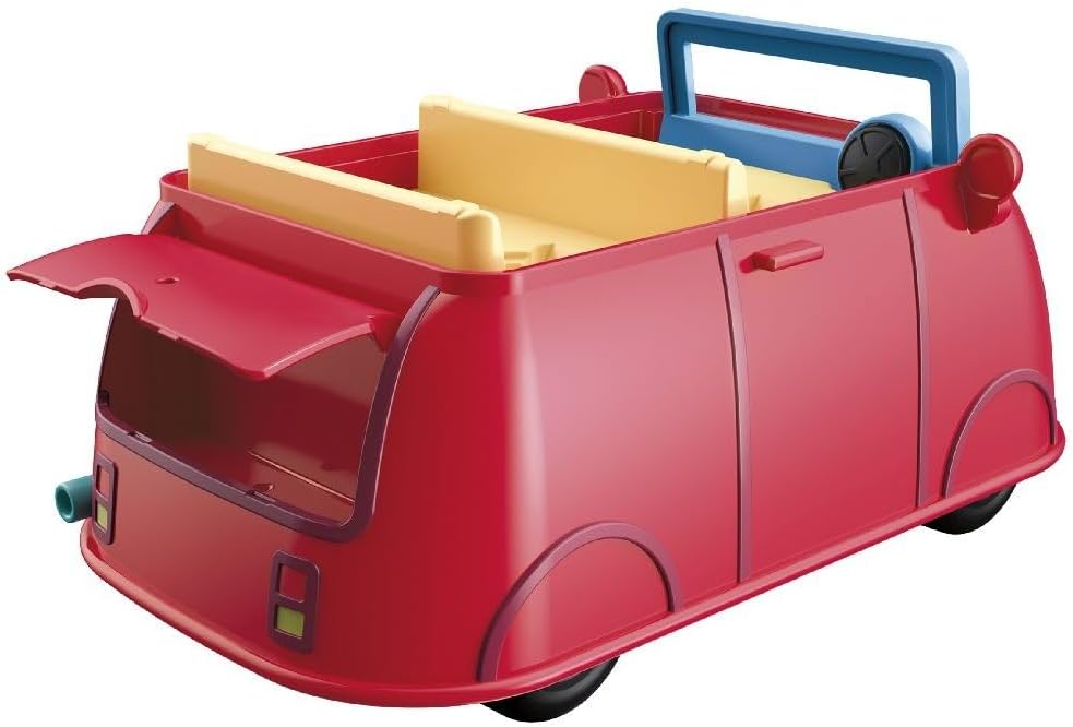 Peppa Pig Peppa’s Family Red Car Preschool Toy with Speech and Sound Effects, for Ages 3 and Up