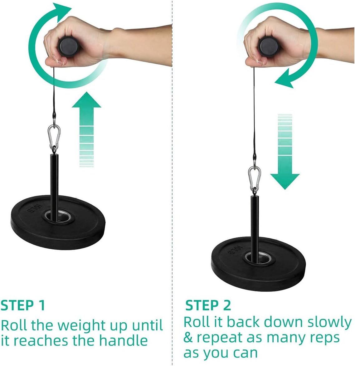 Build Rock-Solid Forearms with the Forearm Wrist Roller Blaster