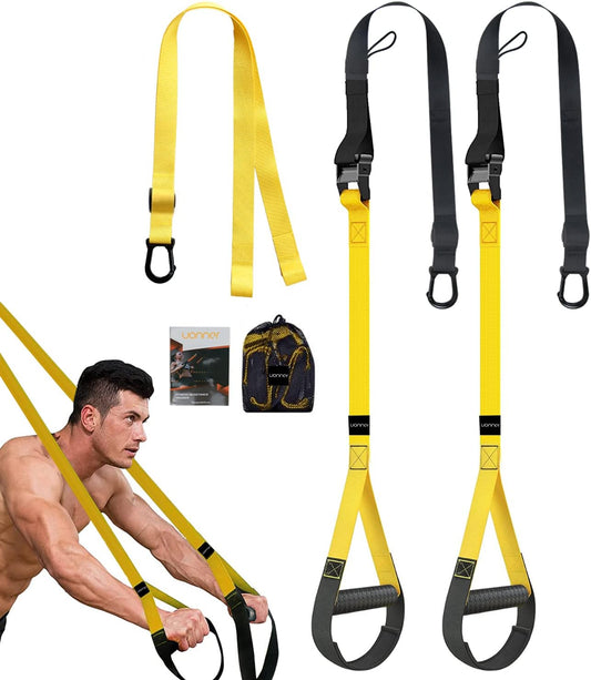 UONNER Suspension Trainer - Versatile Home Gym Equipment for Full Body Workouts