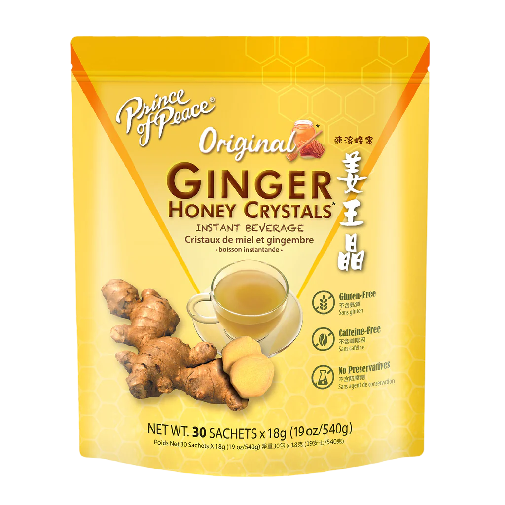 Prince of Peace Instant Ginger Honey Crystals - 30 Sachets