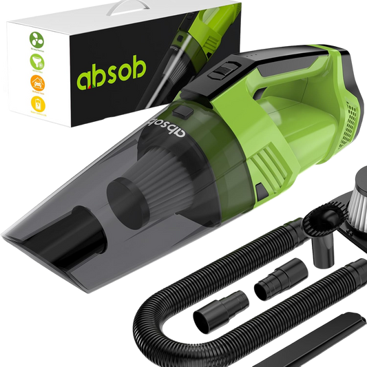 Absob Cordless Handheld Vacuum Cleaner - High Power Portable Mini Vacuum Cleaner, Rechargeable for Home Kitchen Car